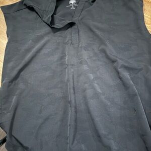 Healing Hands Black scrub top black camo